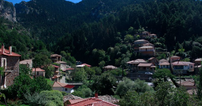 A short trip to the village Polydroso (Tzitzina)