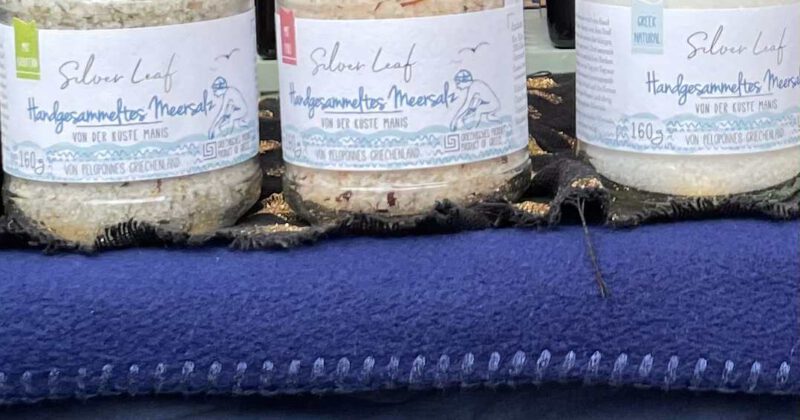 New in Berlin: Sea Salt from Mani Peninsula